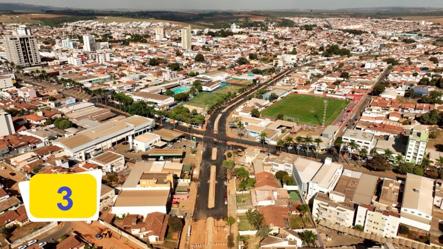  Avenidas Altino Guimarães e Dom José André Coimbra desde a rotatória do Bairro Morada Nova até um pouco adiante do cruzamento com a Avenida Faria Pereira.