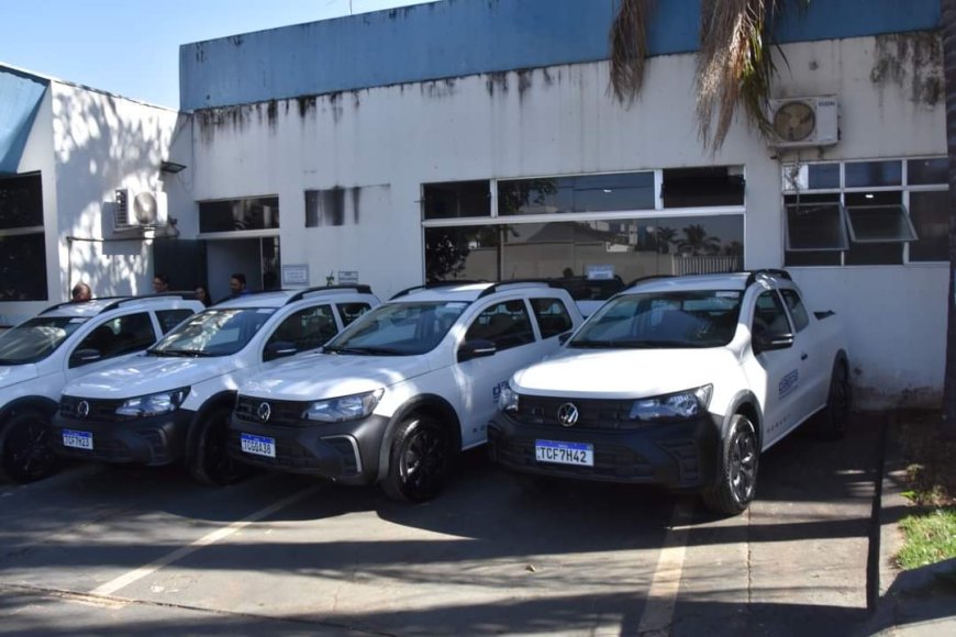 DAEPA RECEBE MAIS QUATRO VEÍCULOS ZERO QUILÔMETRO