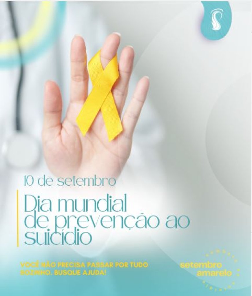 HOSPITAL SANTA CASA DE PATROCÍNIO DESTACA IMPORTÂNCIA NA PREVENÇÃO DO SUICÍDIO