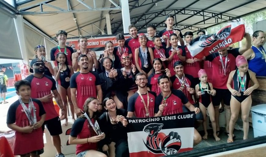 Patrocínio Tênis Clube conquista primeiro lugar na Copa Minas Gerais de Natação
