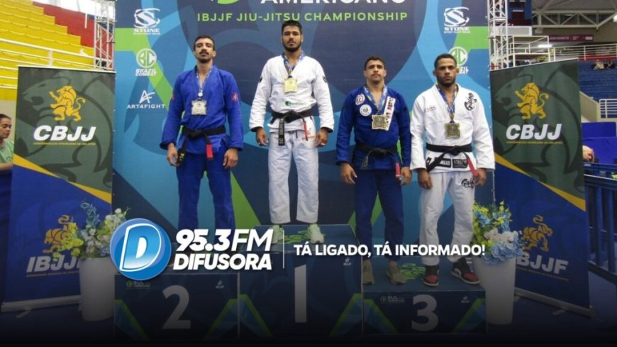 PATROCINENSE É CAMPEÃO SUL AMERICANO DE JIU-JITSU