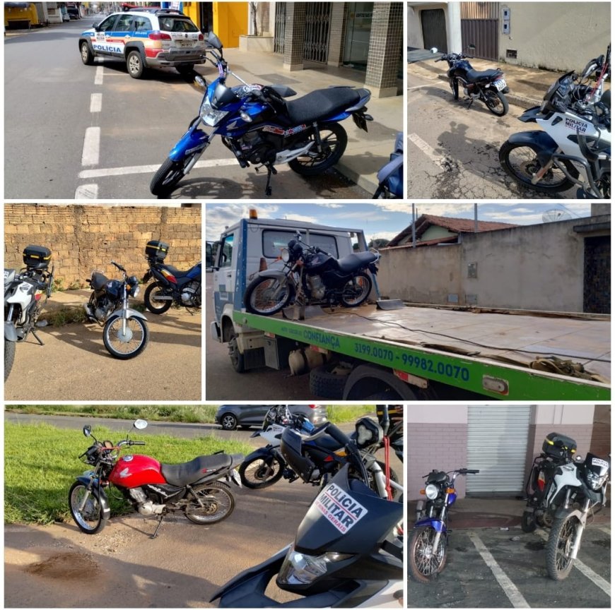 Polícia Militar realizou Operação Cavalo de Aço com intuito de coibir motocicletas irregulares e barulhentas.