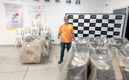 ROTARY CLUB DE PATROCÍNIO NOVAS GERAÇÕES ADQUIRE 30 CADEIRAS DE BANHO E DE RODAS