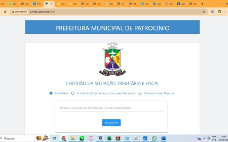 CND em Patrocínio, mais um Engodo Municipal.