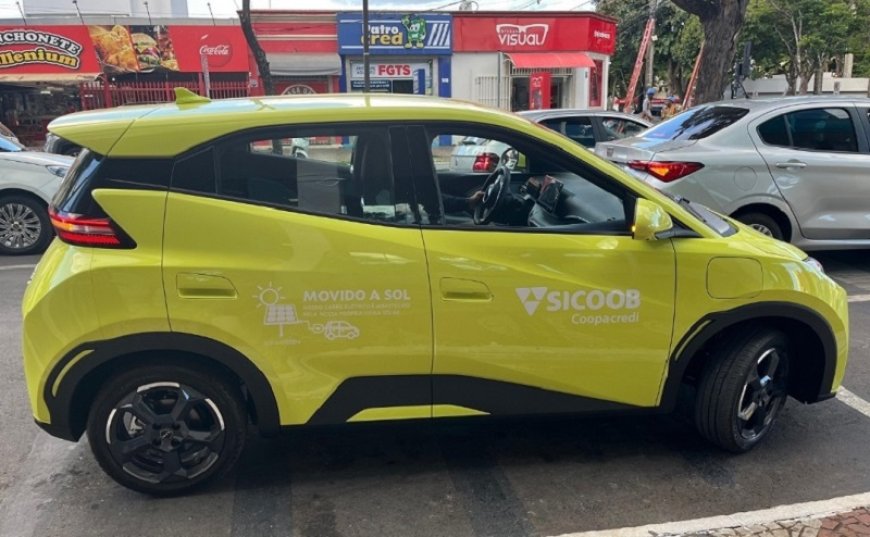 SICOOB COOPACREDI ADQUIRE CARRO 100% ELÉTRICO COMO NOVO PASSO EM DIREÇÃO À SUSTENTABILIDADE