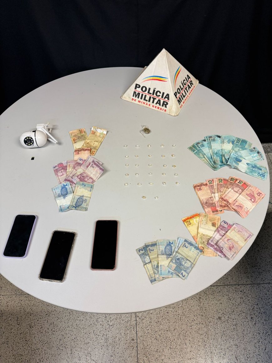 POLÍCIA MILITAR DESMANTELA PONTO DE TRÁFICO DE DROGAS NO BAIRRO SERRA NEGRA