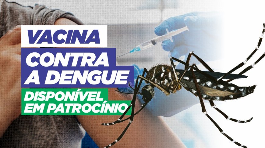 INICIADA VACINAÇÃO CONTA A DENGUE EM CRIANÇAS DE 10 A 14 ANOS
