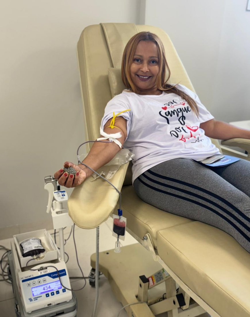 DOADORES ORGANIZAM CAMPANHA PARA AMPLIAR COLETAS DE SANGUE EM PATROCÍNIO