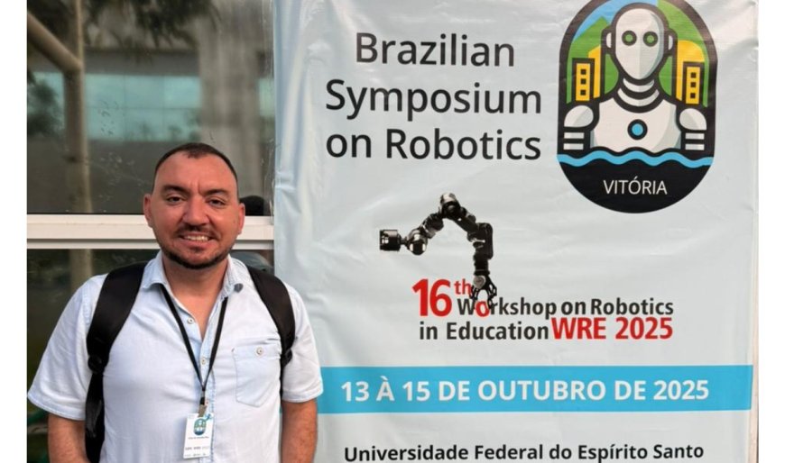 PROFESSOR DO IFTM CAMPUS PATROCÍNIO APRESENTA ARTIGO EM EVENTO ESPECIAL DE ROBÓTICA