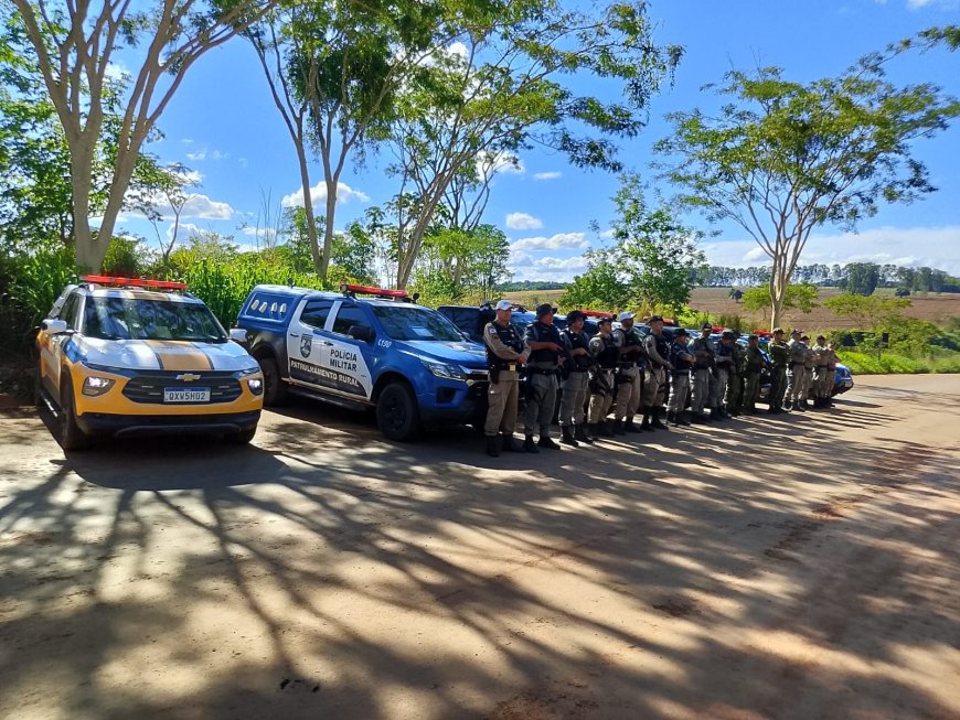 POLÍCIA MILITAR DE MINAS GERAIS REALIZA OPERAÇÃO DIVISA SEGURA