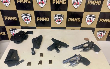 POLÍCIA MILITAR REALIZA AÇÃO PREVENTIVA EM CHAPADÃO DE FERRO APREENDENDO SIMULACROS DE ARMA DE FOGO