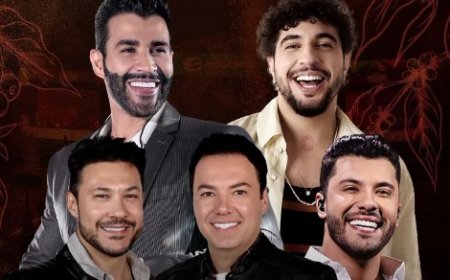 SHOWS DA FENACAFÉ 2026 CUSTARÃO R$ 3,3 MILHÕES E GUSTTAVO LIMA RECEBERÁ R$ 1,6 MILHÃO