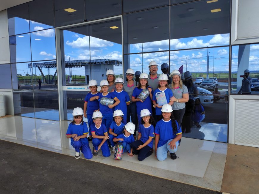 ALUNOS DO PROJETO GURI I VISITAM OBRAS DO HOSPITAL DO CÂNCER E REFORÇAM SOLIDARIEDADE DESDE CEDO