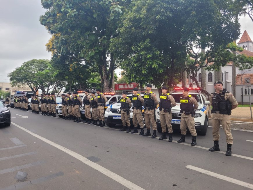 POLÍCIA MILITAR REALIZA LANÇAMENTO DA OPERAÇÃO NATALINA 2026 EM PATROCÍNIO