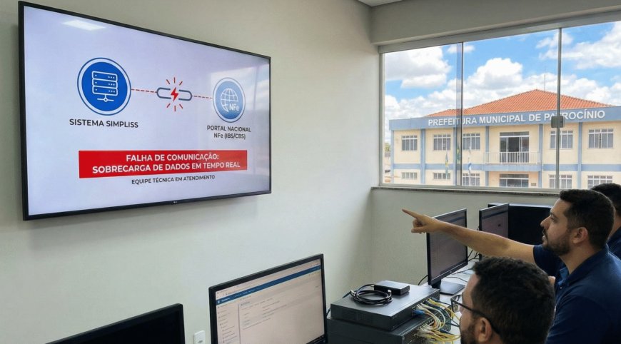 SECRETARIA DE FINANÇAS DA PREFEITURA DE PATROCÍNIO ADMITE INSTABILIDADE NO SISTEMA DE NOTAS FISCAIS E BUSCA SOLUÇÃO COM A SIMPLISS