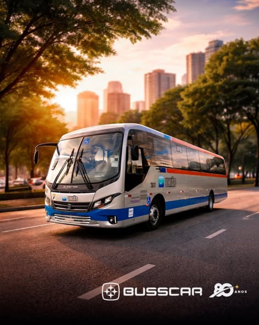 EXPRESSO UNIÃO RECEBE NOVOS ÔNIBUS FABRICADOS PELA BUSSCAR  