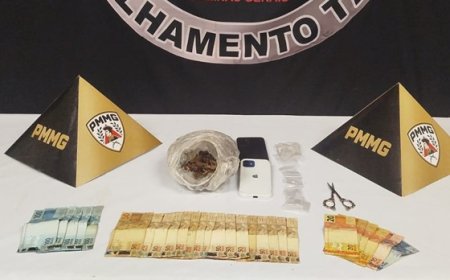 POLÍCIA MILITAR REALIZA PRISÃO POR TRÁFICO DE DROGAS NO BAIRRO BOA ESPERANÇA