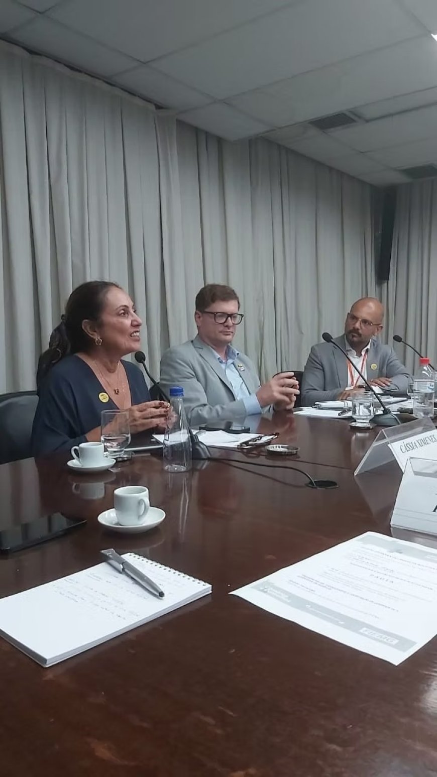 CÁSSIA XIMENES VAI À FIEMG E DESTACA O FORTALECIMENTO DA COMUNICAÇÃO