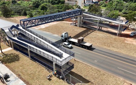 PATROCÍNIO INAUGURA NESTA QUINTA-FEIRA (14) A PASSARELA NA BR 365 QUE INTERLIGA OS BAIRROS AMIR AMARAL E CONGONHAS