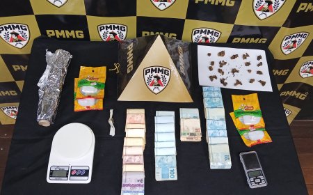 POLÍCIA MILITAR APREENDE DROGAS E MAIS DE R$ 17 MIL NO BAIRRO MORADA DO SOL EM PATROCÍNIO