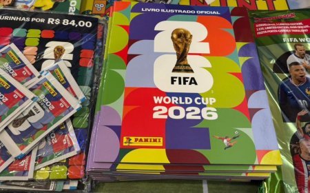 ÁLBUM DA COPA: VENDA DE FIGURINHAS FURA A BOLHA DAS BANCAS E SE ESPALHA PELO COMÉRCIO DE MINAS GERAIS
