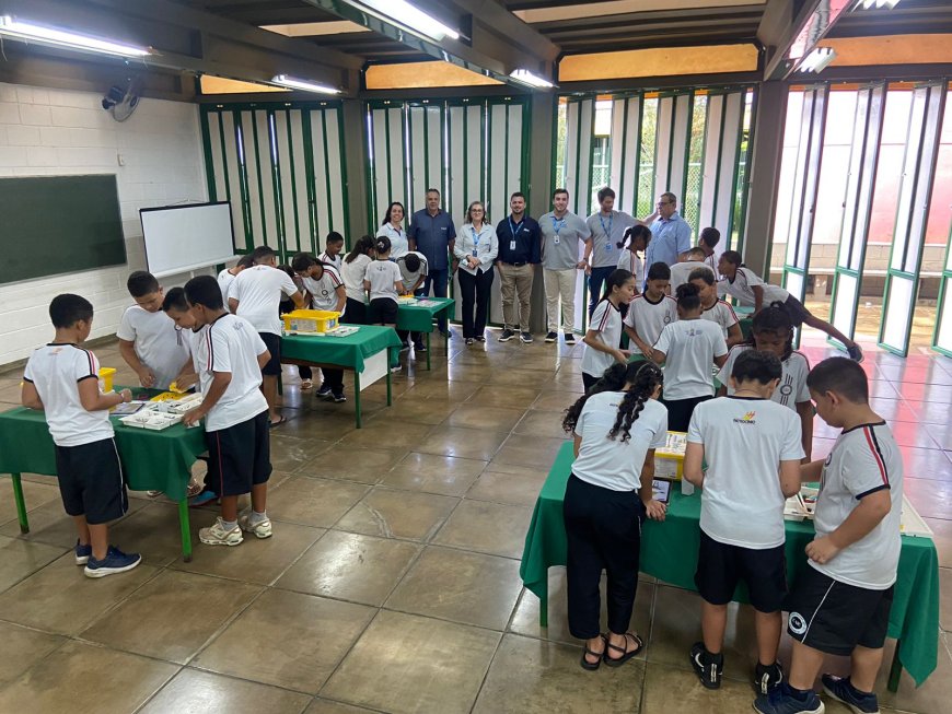 PATROCÍNIO RECEBE O ROBÓTICA DAY DO SESI NA ESCOLA CAIC