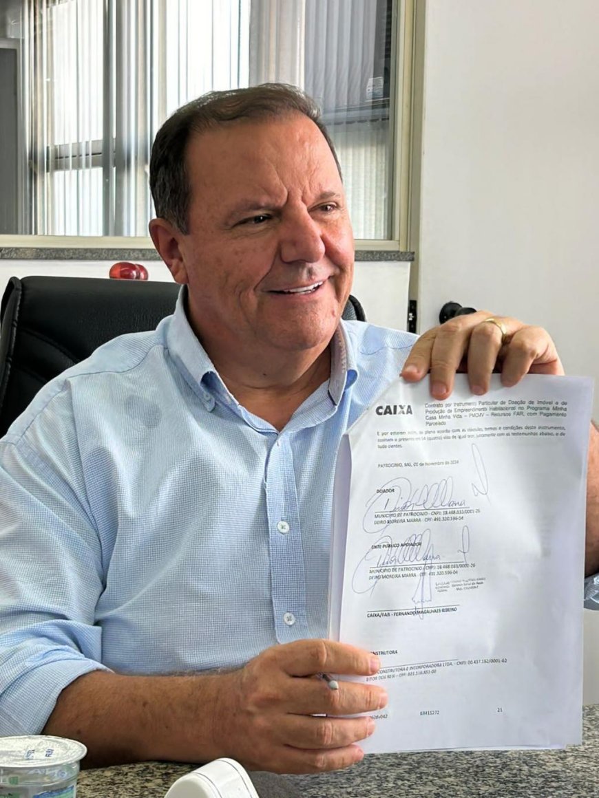 DEIRÓ MARRA É O NOVO PRESIDENTE DA PROVISÓRIA DO AVANTE EM PATROCÍNIO