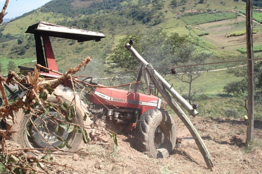 USO INADEQUADO DE MÁQUINAS AGRÍCOLAS PRÓXIMO À REDE ELÉTRICA AINDA PROVOCA MORTES NO CAMPO