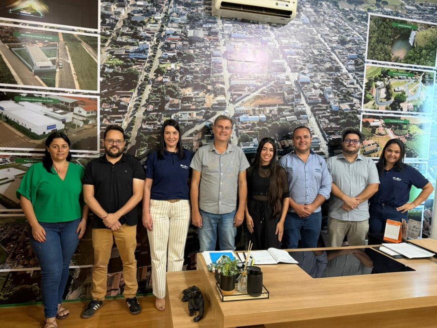 ACIP/CDL E PREFEITURA DE GUIMARÂNIA ALINHAM AÇÕES E ESTRATÉGIAS PARA O FORTALECIMENTO DO COMÉRCIO LOCAL