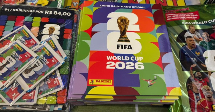 ÁLBUM DA COPA: VENDA DE FIGURINHAS FURA A BOLHA DAS BANCAS E SE ESPALHA PELO COMÉRCIO DE MINAS GERAIS