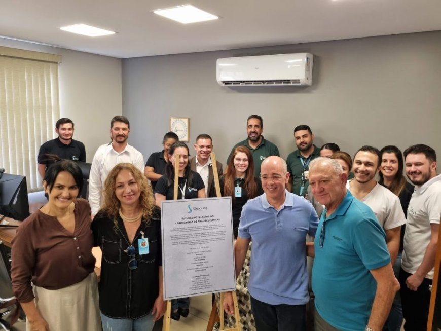 HOSPITAL SANTA CASA DE PATROCÍNIO RECEBE EMENDA PARLAMENTAR DE R$ 800 MIL E ANUNCIA LABORATÓRIO DE ANÁLISES CLÍNICAS