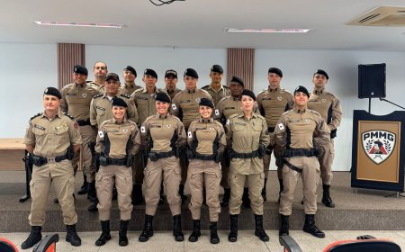 46º BPM RECEBE 14 NOVOS MILITARES DO CURSO DE FORMAÇÃO DE SOLDADOS DA 10ª RPM