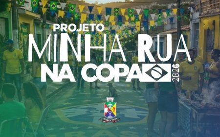RUA JOSÉ NUNES PEREIRA NO BAIRRO SERRA NEGRA VENCE O CONCURSO "MINHA RUA NA COPA 2026"