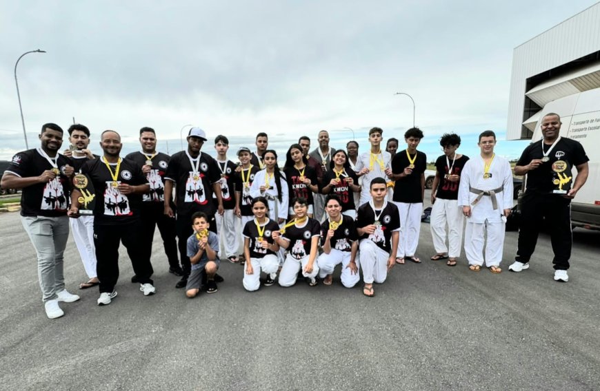 1° ETAPA DO CAMPEONATO INTERMUNICIPAL SCORPIONS TEAM DE  TAEKWONDO
