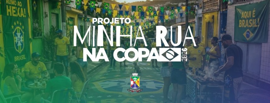 RUA JOSÉ NUNES PEREIRA NO BAIRRO SERRA NEGRA VENCE O CONCURSO "MINHA RUA NA COPA 2026"