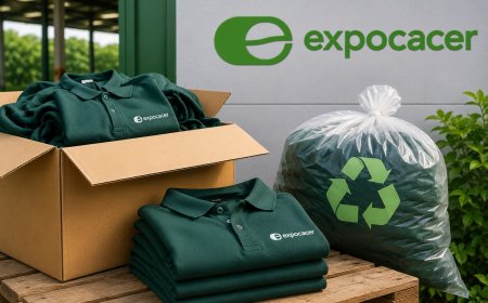 ECONOMIA CIRCULAR NA PRÁTICA: EXPOCACER RECICLA 331,4 KG DE UNIFORMES