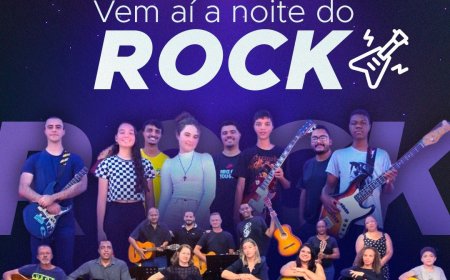 CEU DAS ARTES E CONSERVATÓRIO MUNICIPAL PROMOVERÃO NOITE ESPECIAL AO DIA MUNDIAL DO ROCK